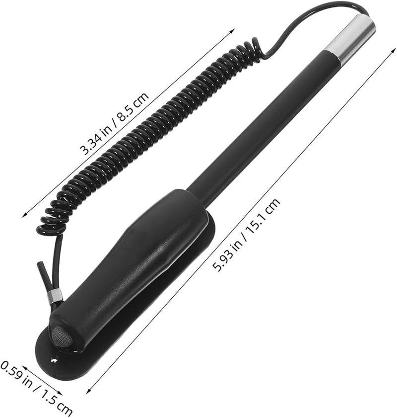 Retractable Multifunctional Stylus Pen with Soft Tip for Touchscreen Tablet Car Dashboard - Image 3